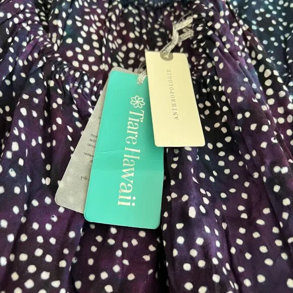 NWT Anthropologie Tiare Hawaii Waverly Midi Dress - Picture 4 of 4